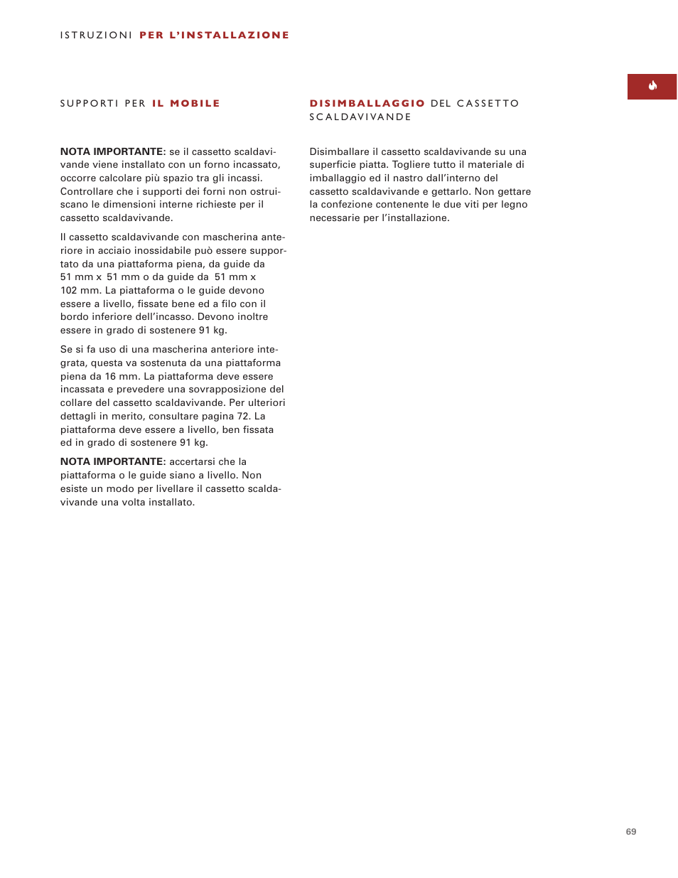 Wolf ICBWWD30 User Manual | Page 69 / 94