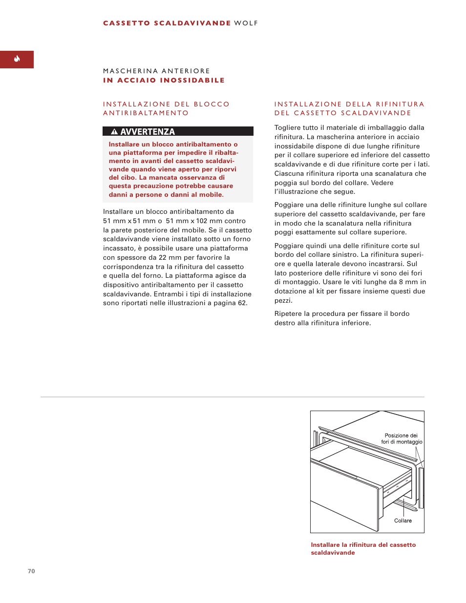 Wolf ICBWWD30 User Manual | Page 70 / 94