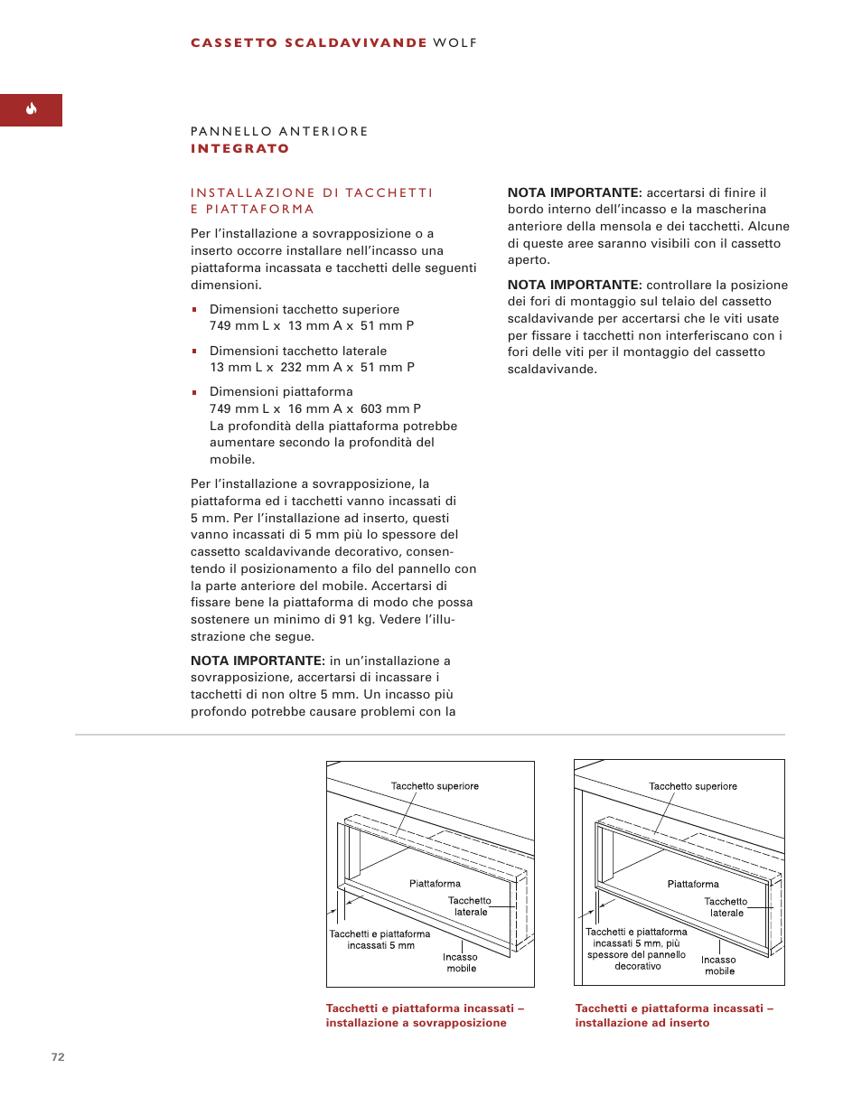 Wolf ICBWWD30 User Manual | Page 72 / 94