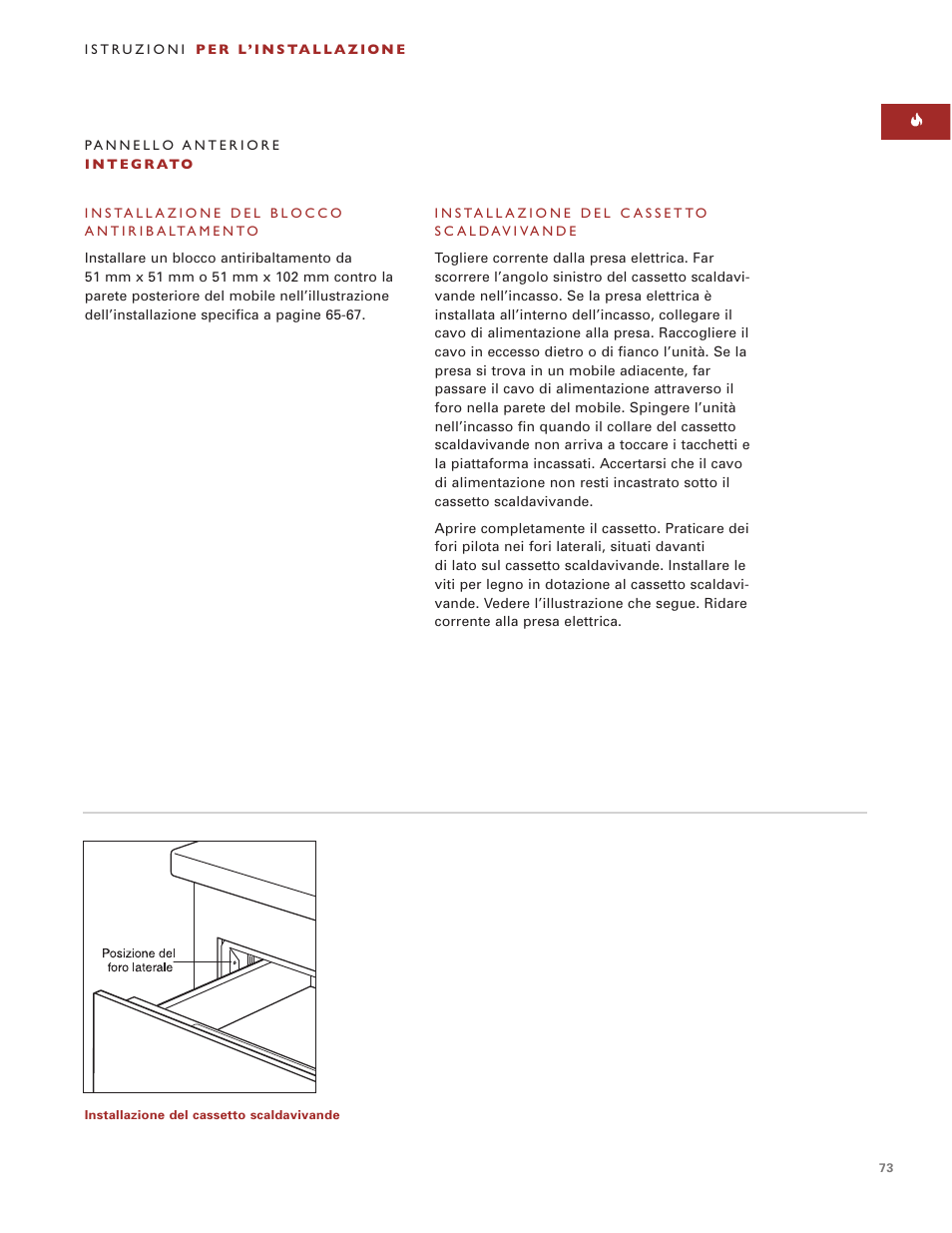 Wolf ICBWWD30 User Manual | Page 73 / 94