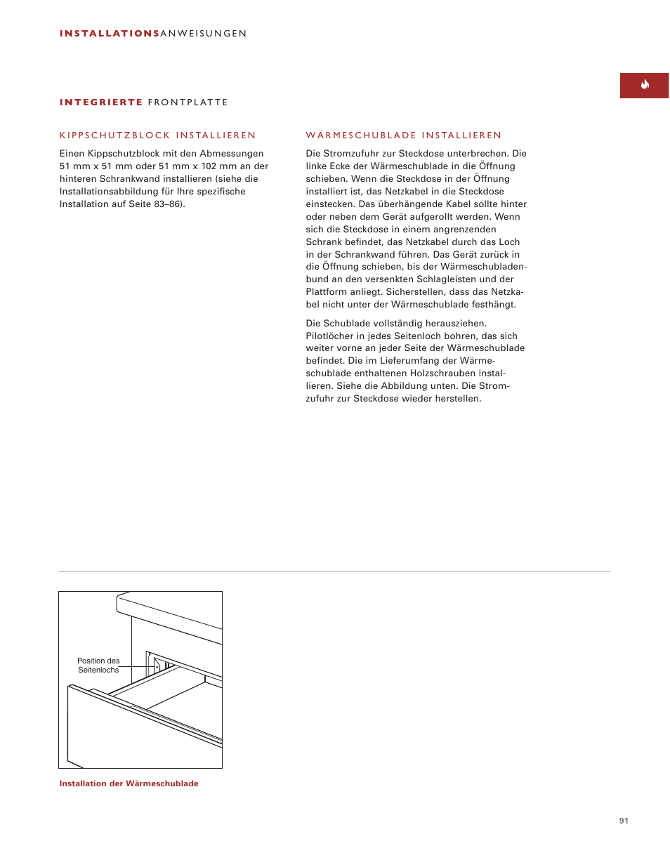 Wolf ICBWWD30 User Manual | Page 91 / 94