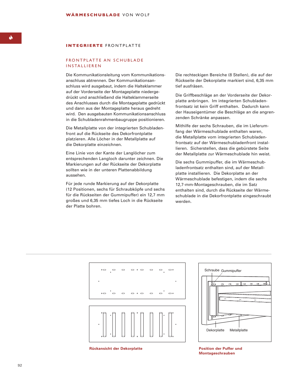 Wolf ICBWWD30 User Manual | Page 92 / 94
