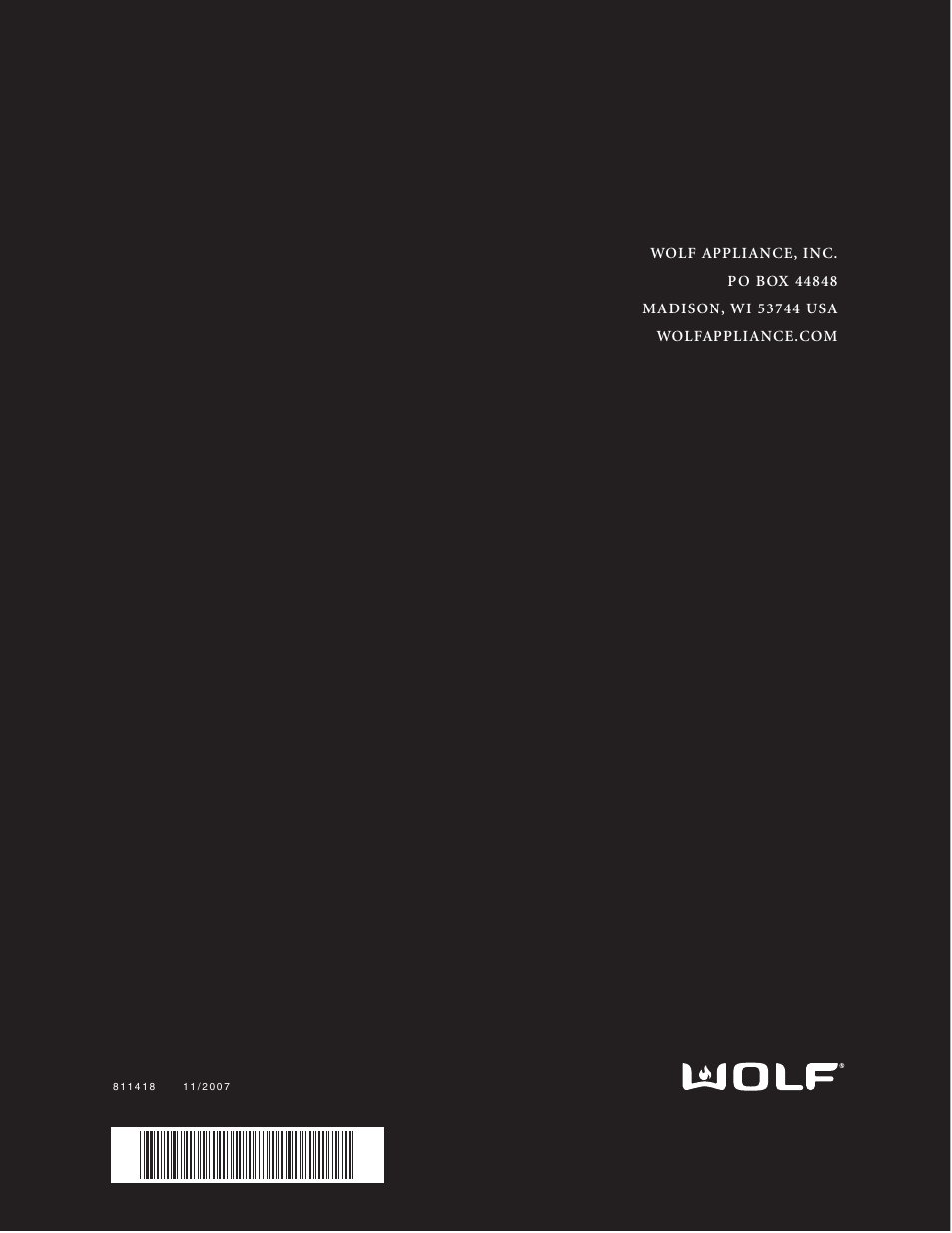 Wolf ICBWWD30 User Manual | Page 94 / 94