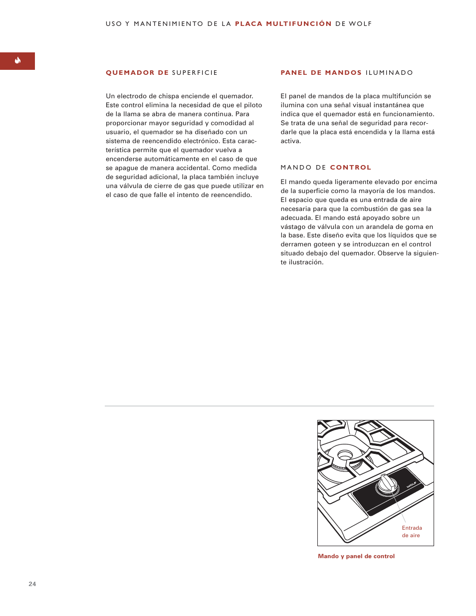 Wolf MULTI FUNCTION COOKTOP ICBIM15 User Manual | Page 24 / 72