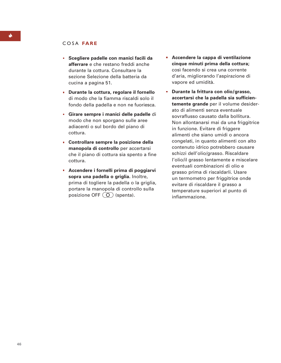 Wolf MULTI FUNCTION COOKTOP ICBIM15 User Manual | Page 46 / 72