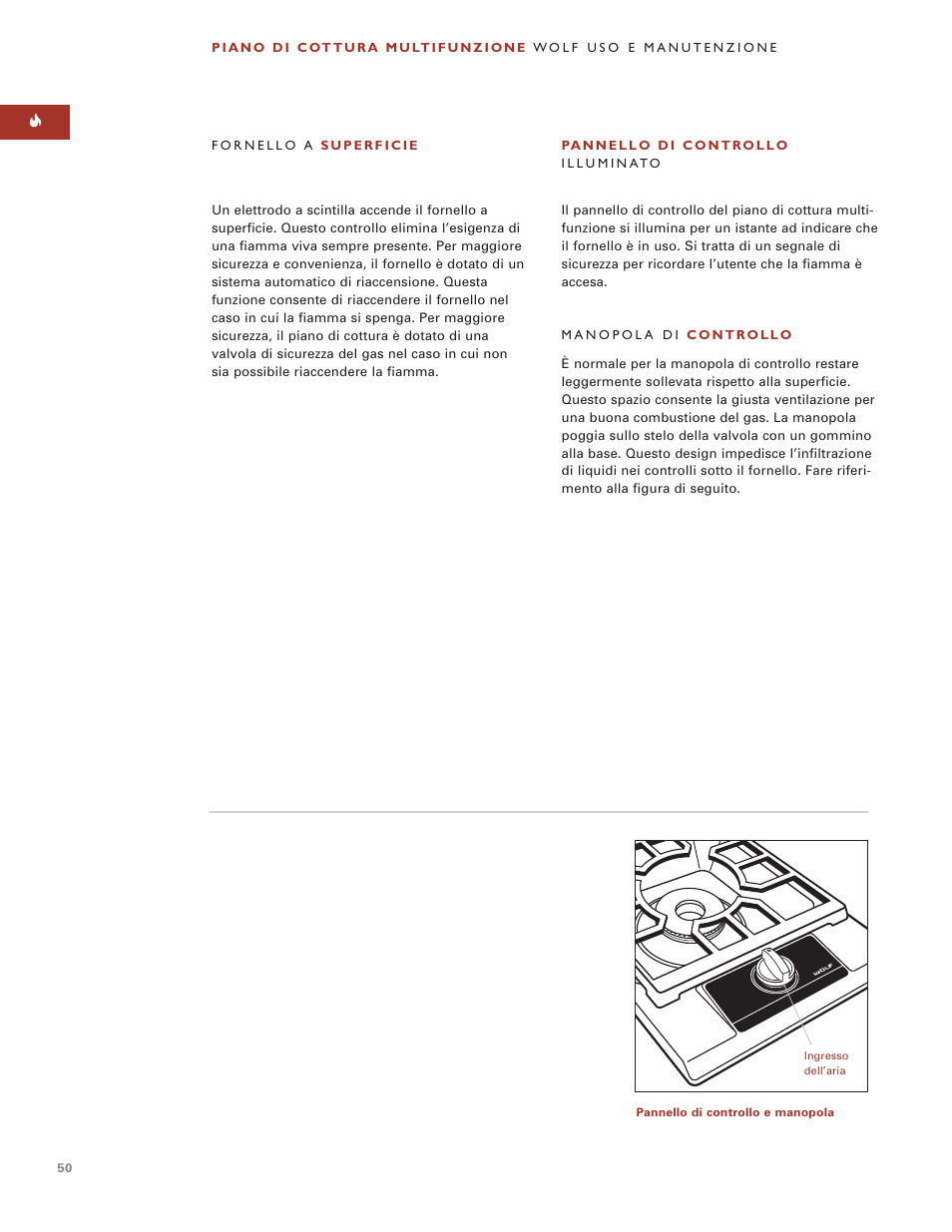 Wolf MULTI FUNCTION COOKTOP ICBIM15 User Manual | Page 50 / 72