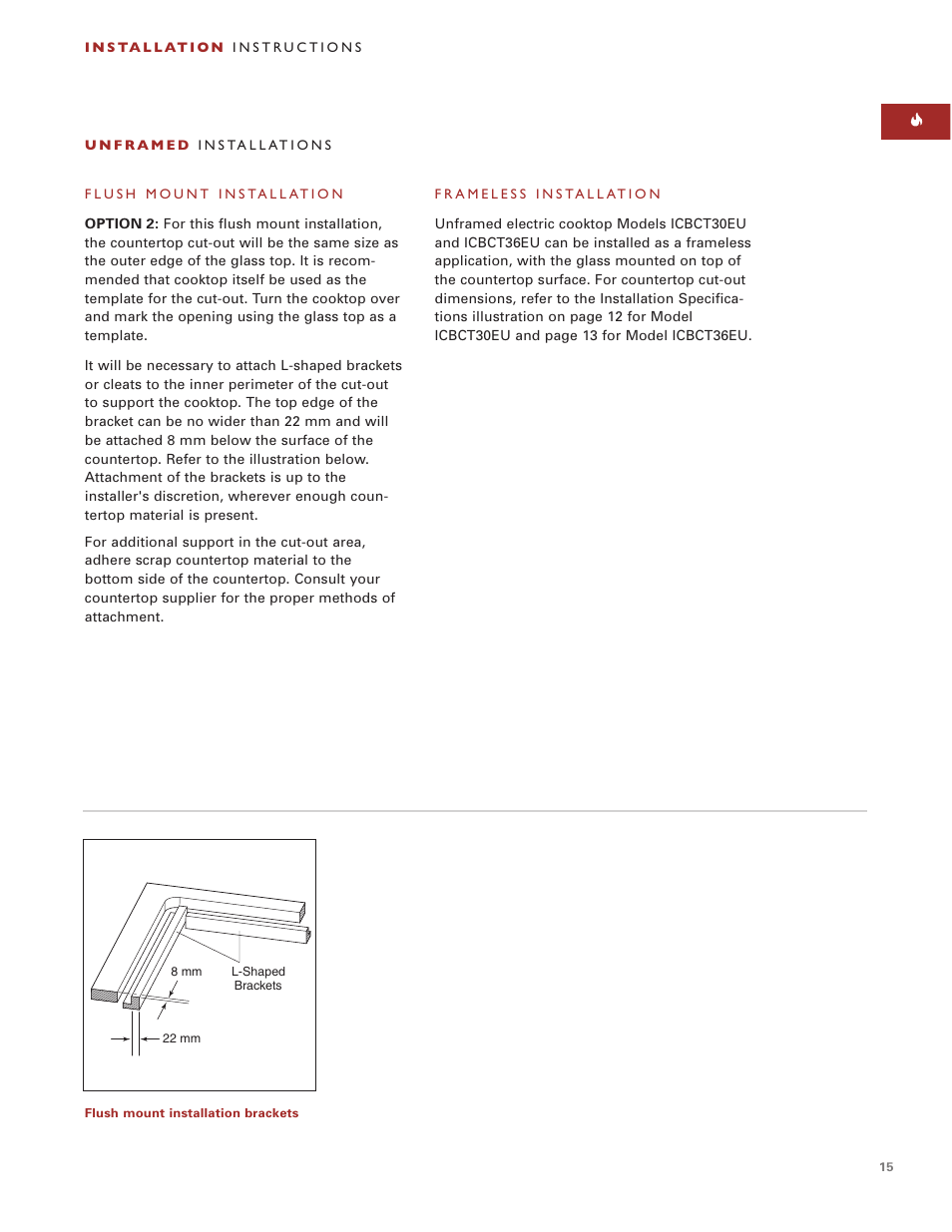 Wolf ICBCT30EU User Manual | Page 15 / 94