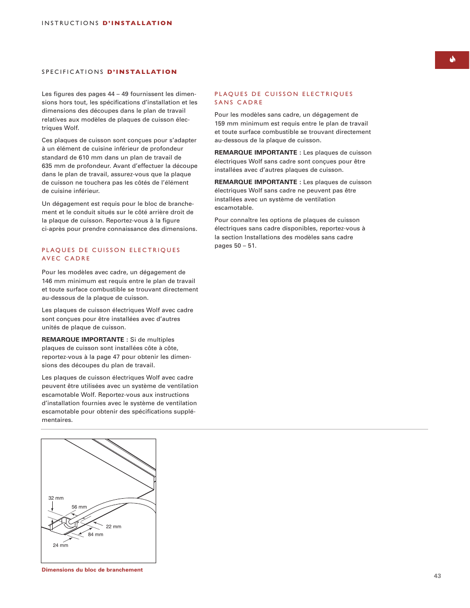Wolf ICBCT30EU User Manual | Page 43 / 94