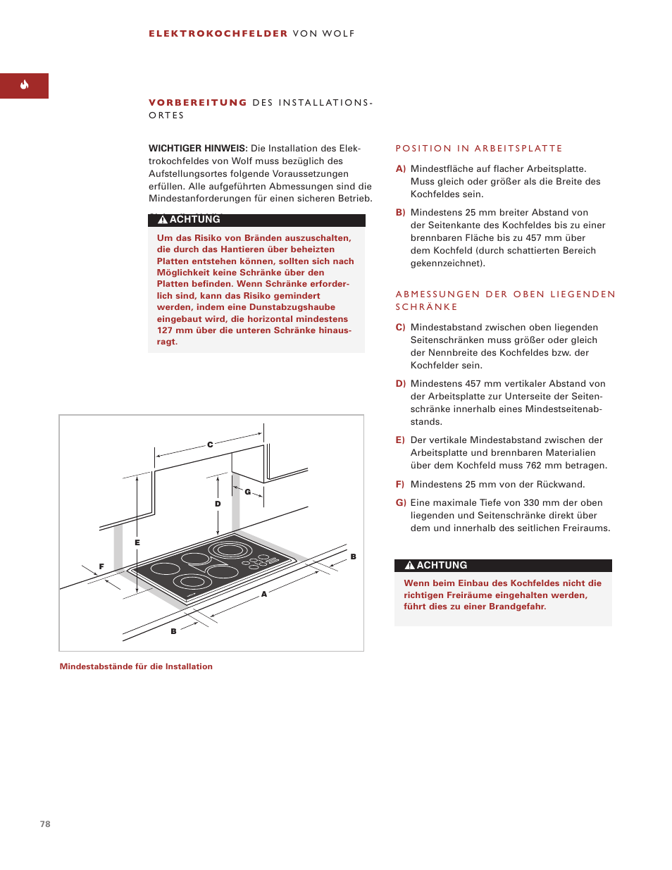 Wolf ICBCT30EU User Manual | Page 78 / 94