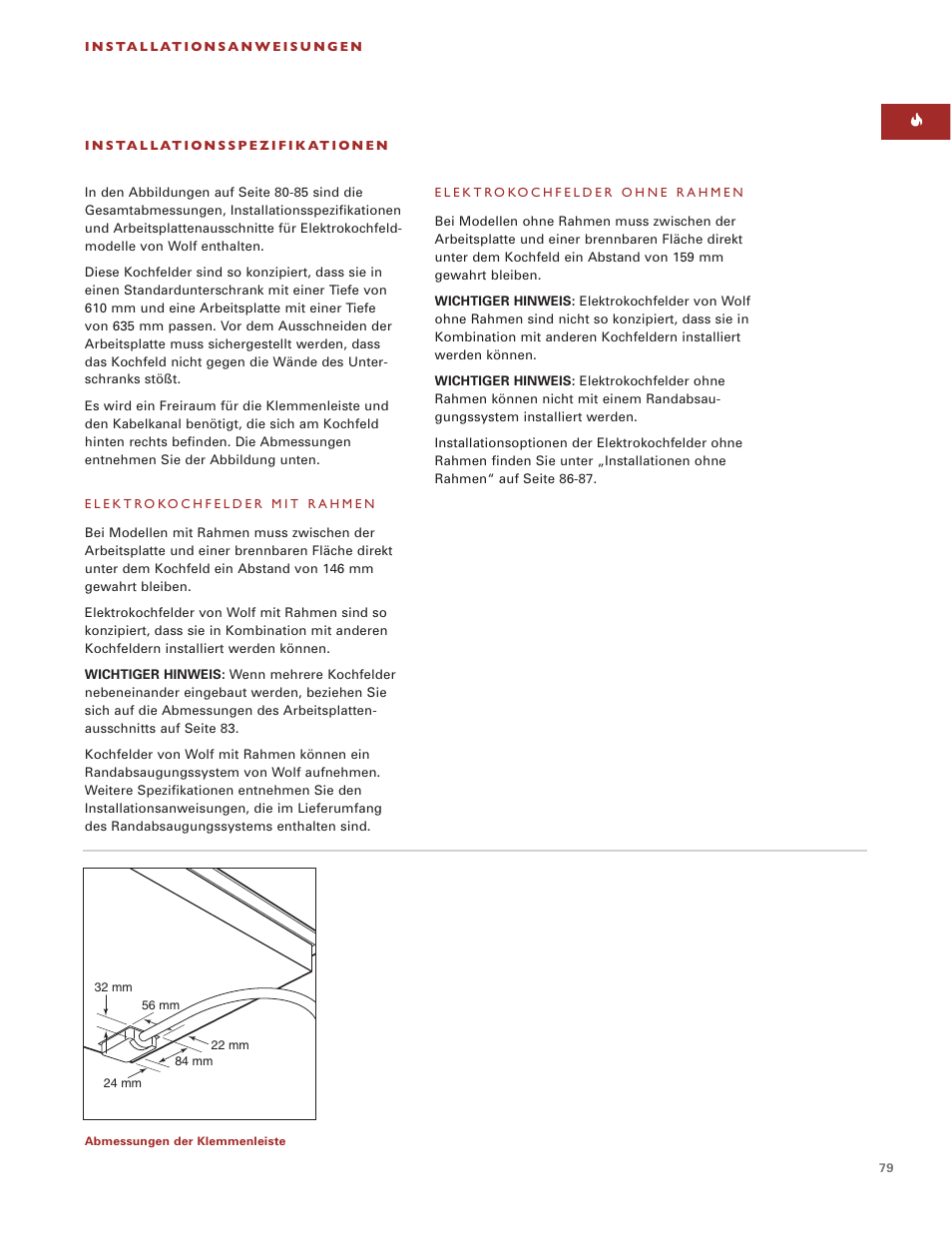 Wolf ICBCT30EU User Manual | Page 79 / 94