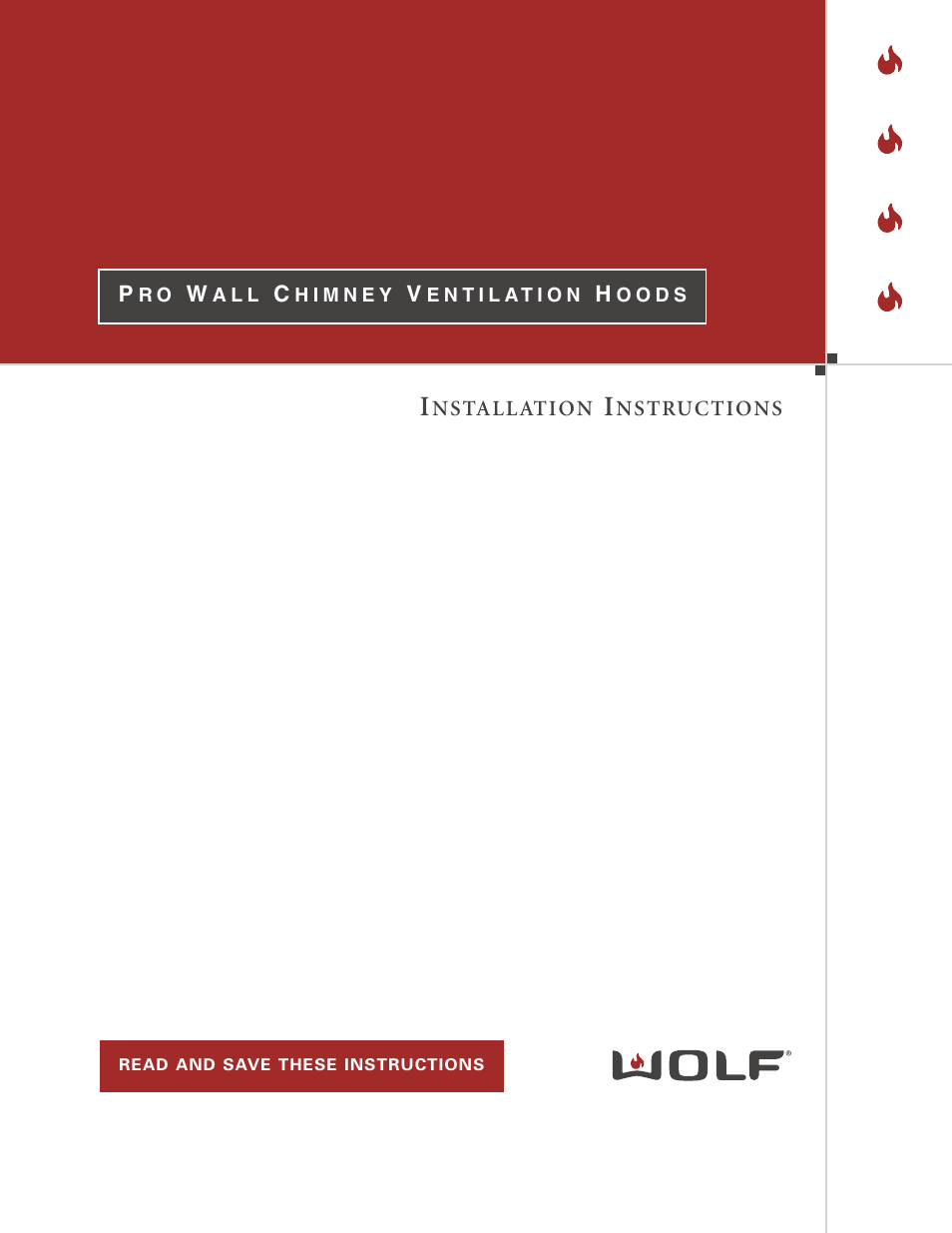 Wolf Pro Wall User Manual | 20 pages