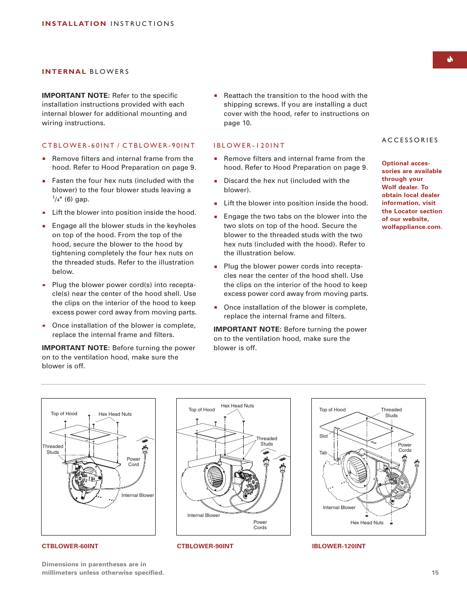 Wolf Pro Wall User Manual | Page 15 / 20