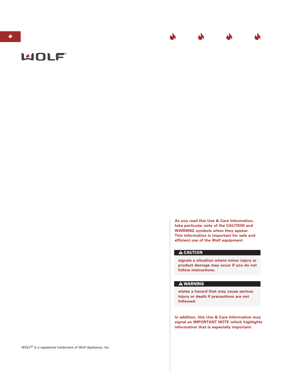 Wolf ICBCT36EU User Manual | Page 4 / 94