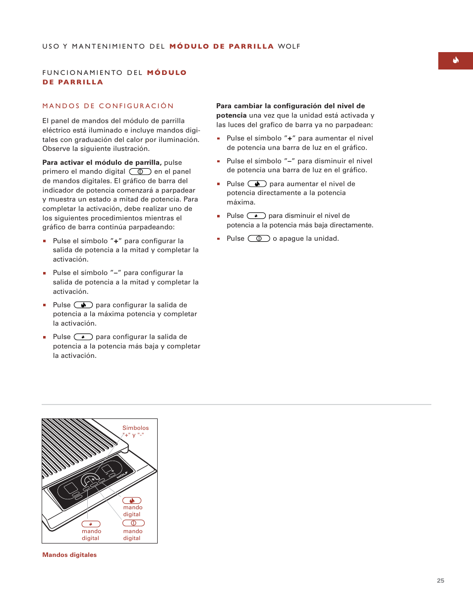 Wolf Grill Module ICBIG15 User Manual | Page 25 / 60