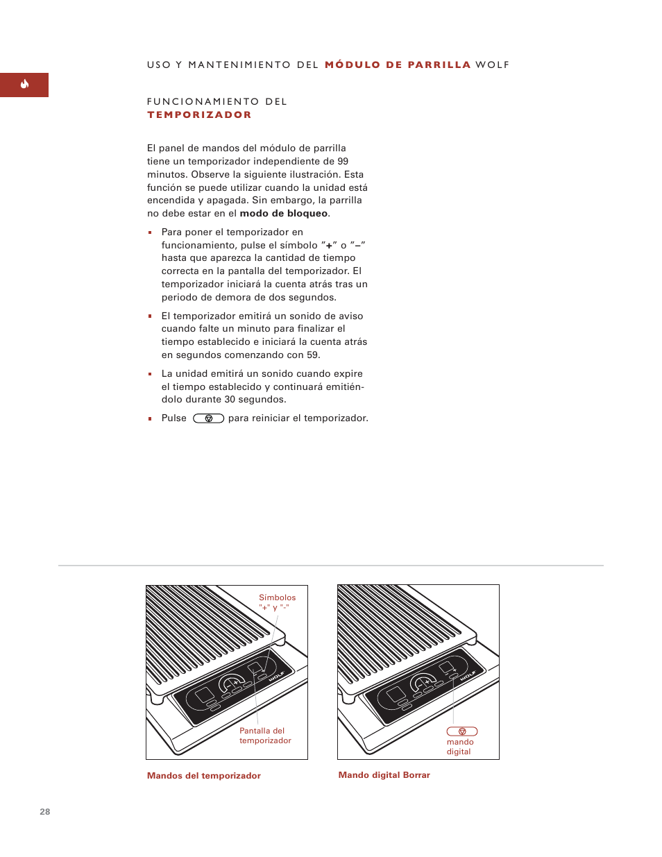 Wolf Grill Module ICBIG15 User Manual | Page 28 / 60