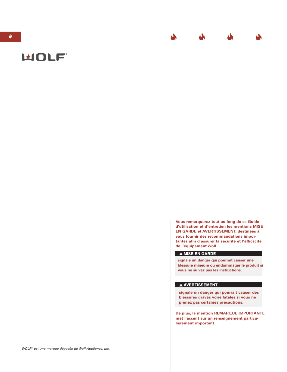 Wolf Grill Module ICBIG15 User Manual | Page 32 / 60