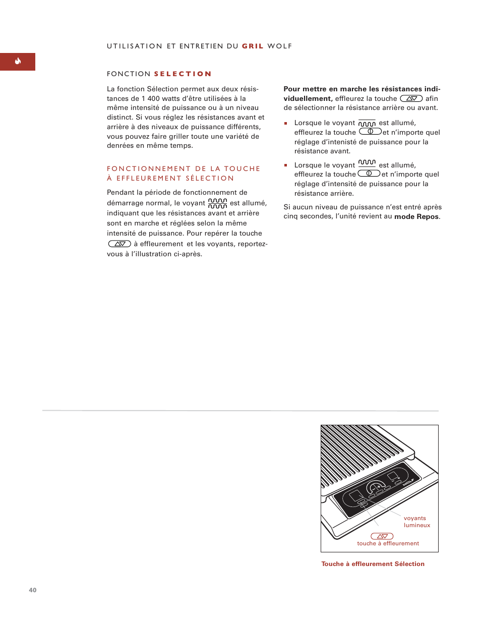 Wolf Grill Module ICBIG15 User Manual | Page 40 / 60