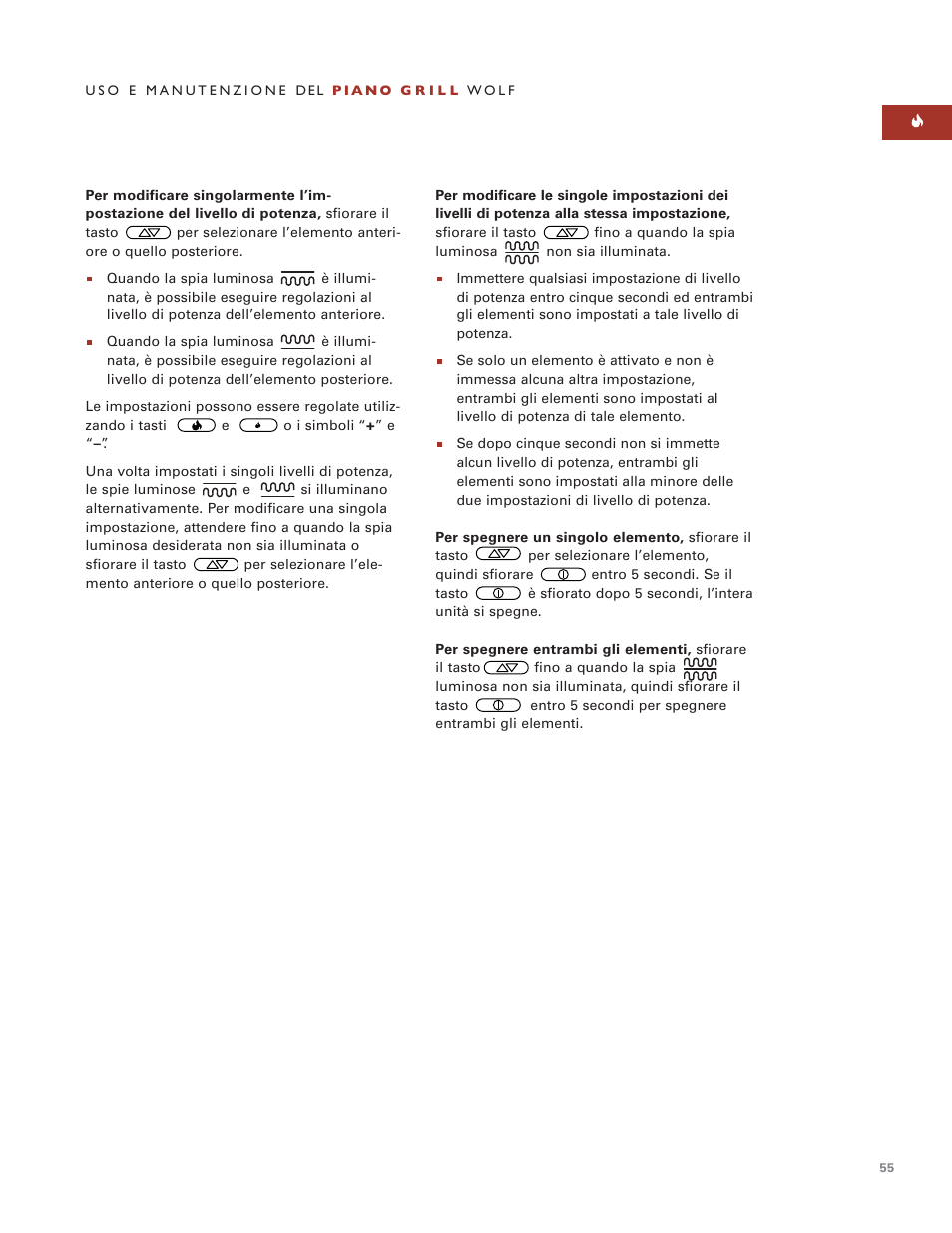 Wolf Grill Module ICBIG15 User Manual | Page 55 / 60
