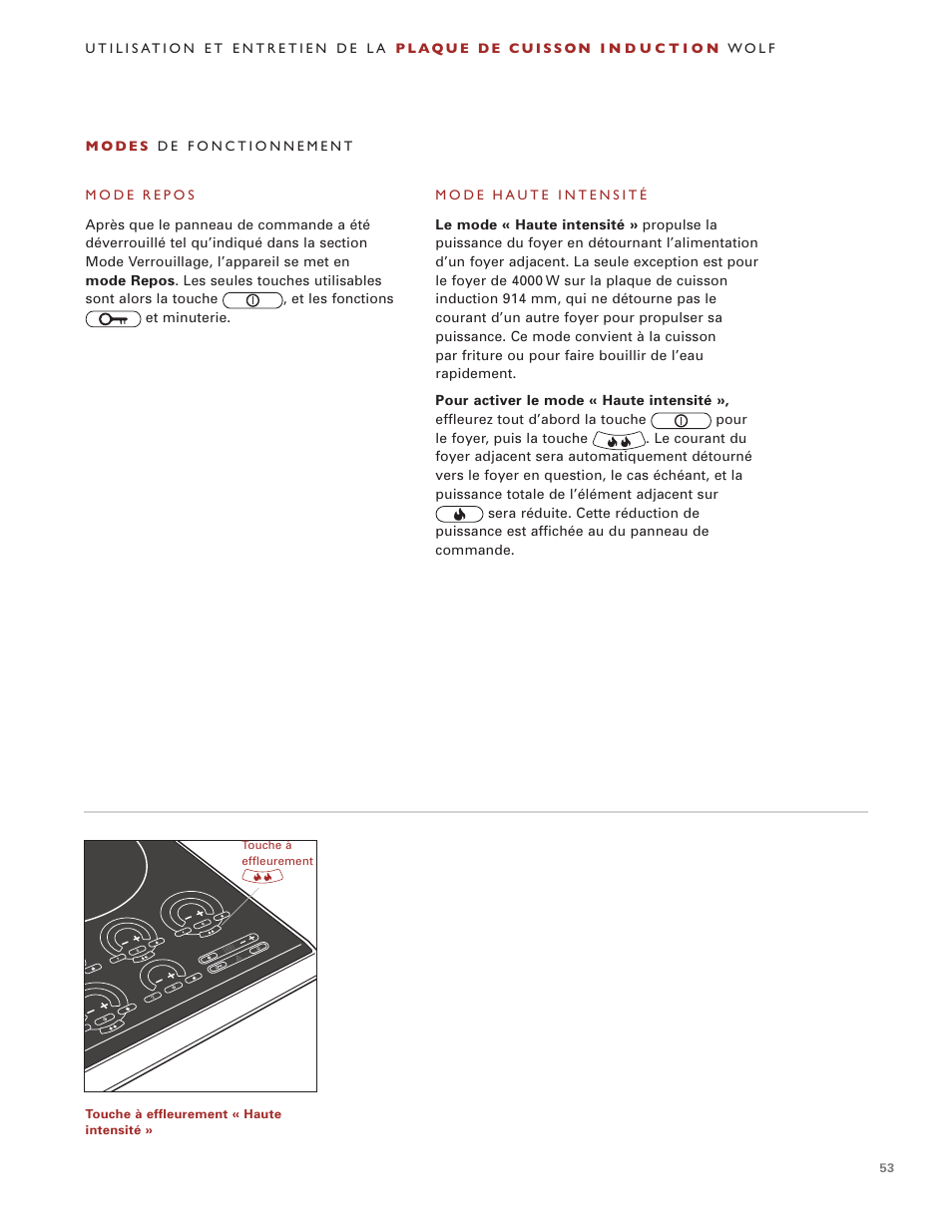 Wolf Induction s ICBCT30IU User Manual | Page 53 / 100