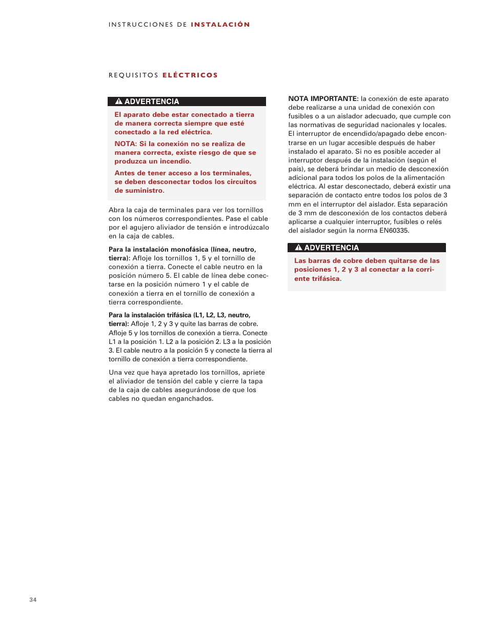 Wolf Induction s ICBCT30I User Manual | Page 34 / 88