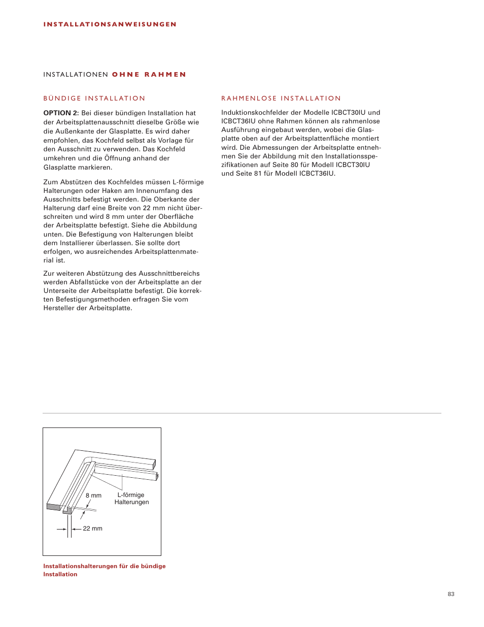 Wolf Induction s ICBCT30I User Manual | Page 83 / 88