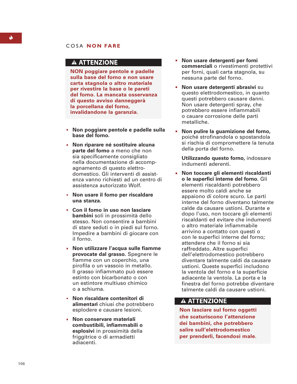 Wolf ICBSO30-2F/S User Manual | Page 106 / 169