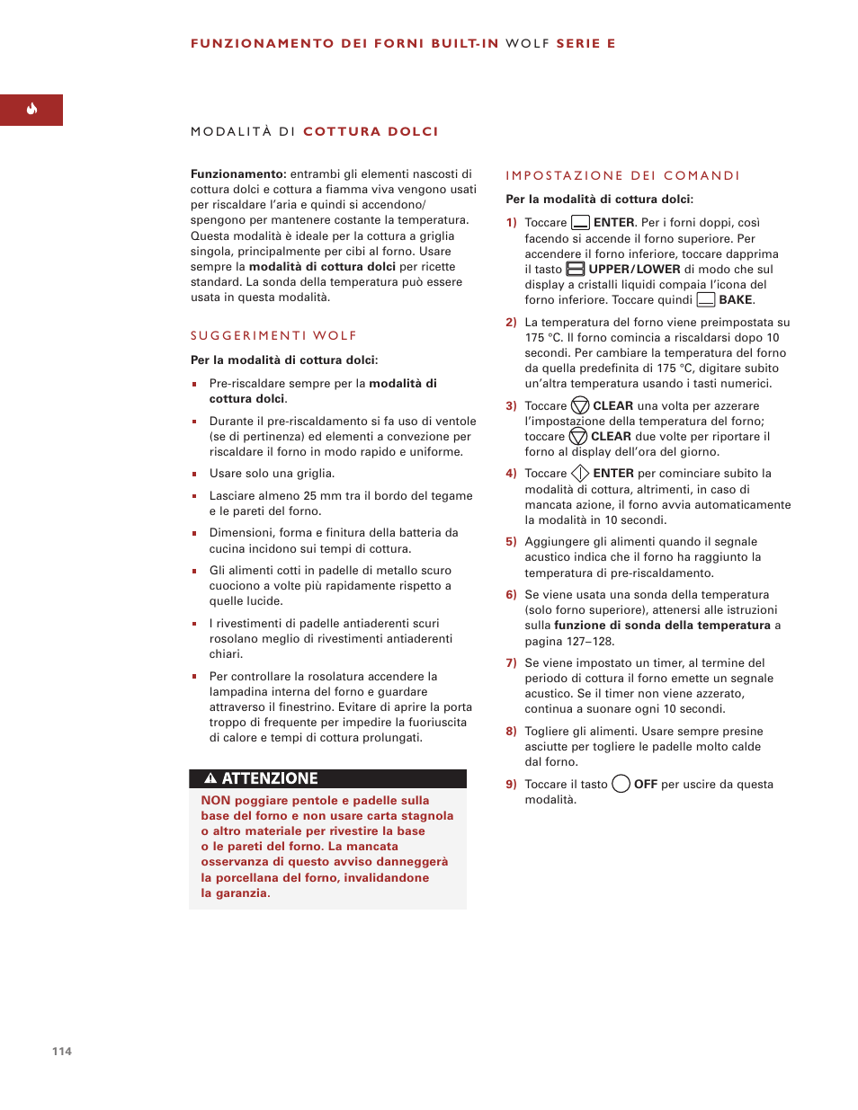 Wolf ICBSO30-2F/S User Manual | Page 114 / 169