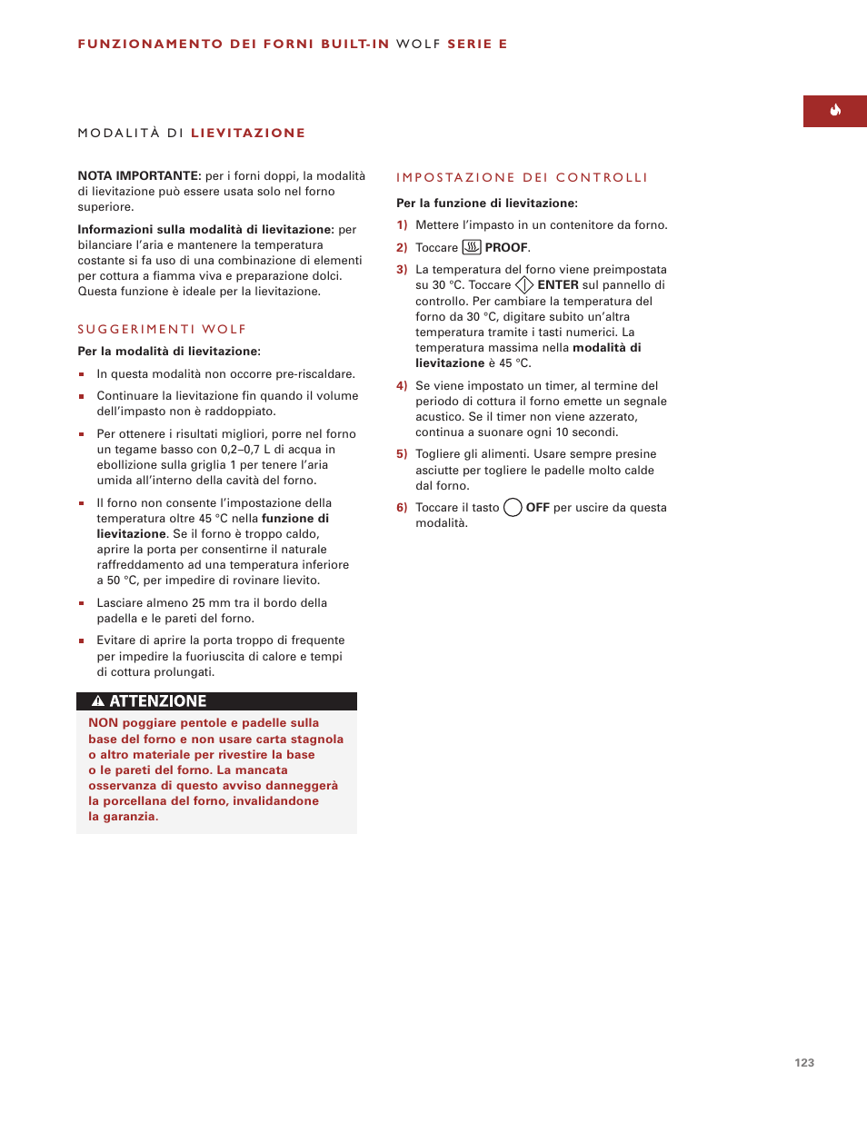 Wolf ICBSO30-2F/S User Manual | Page 123 / 169