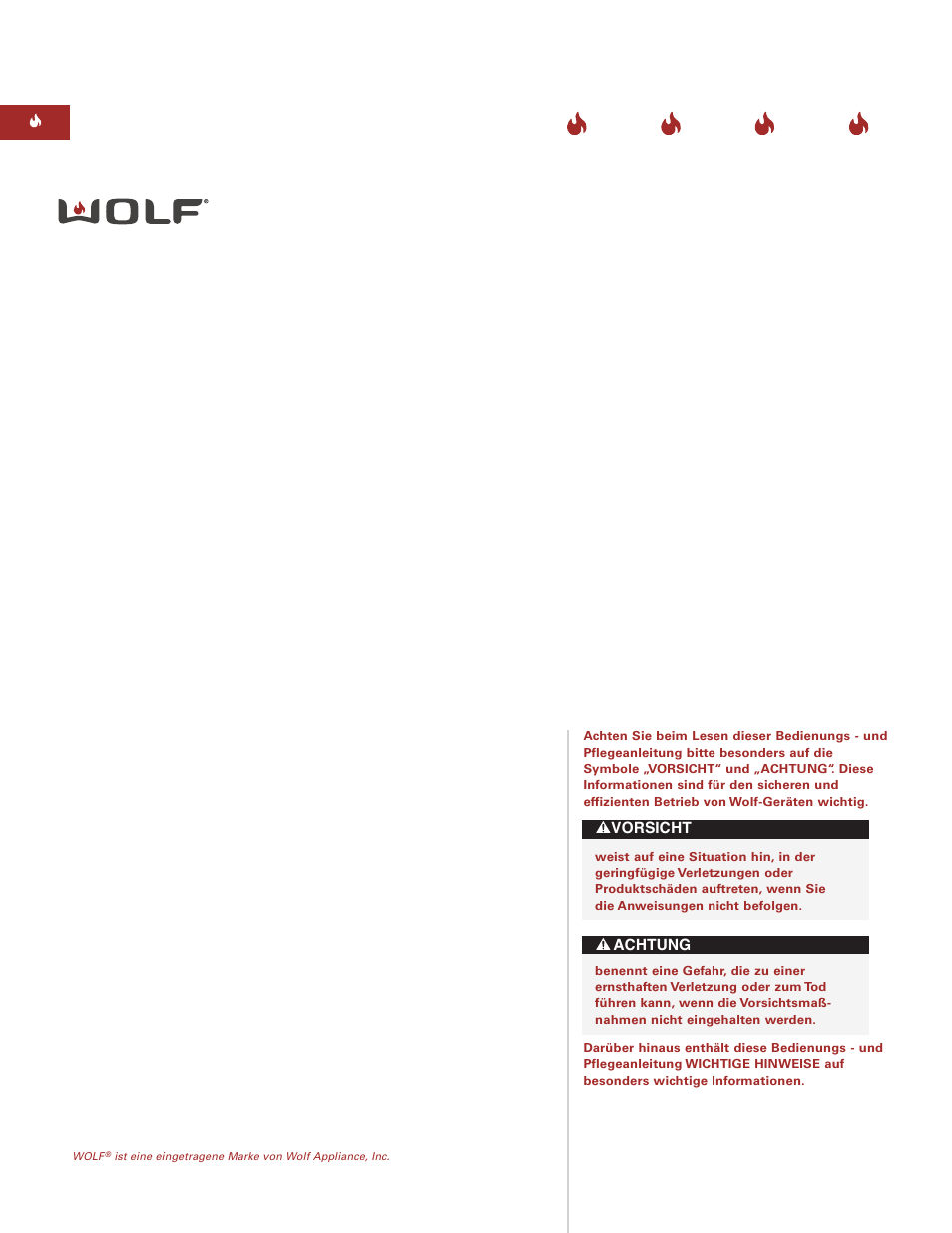 Wolf ICBSO30-2F/S User Manual | Page 136 / 169