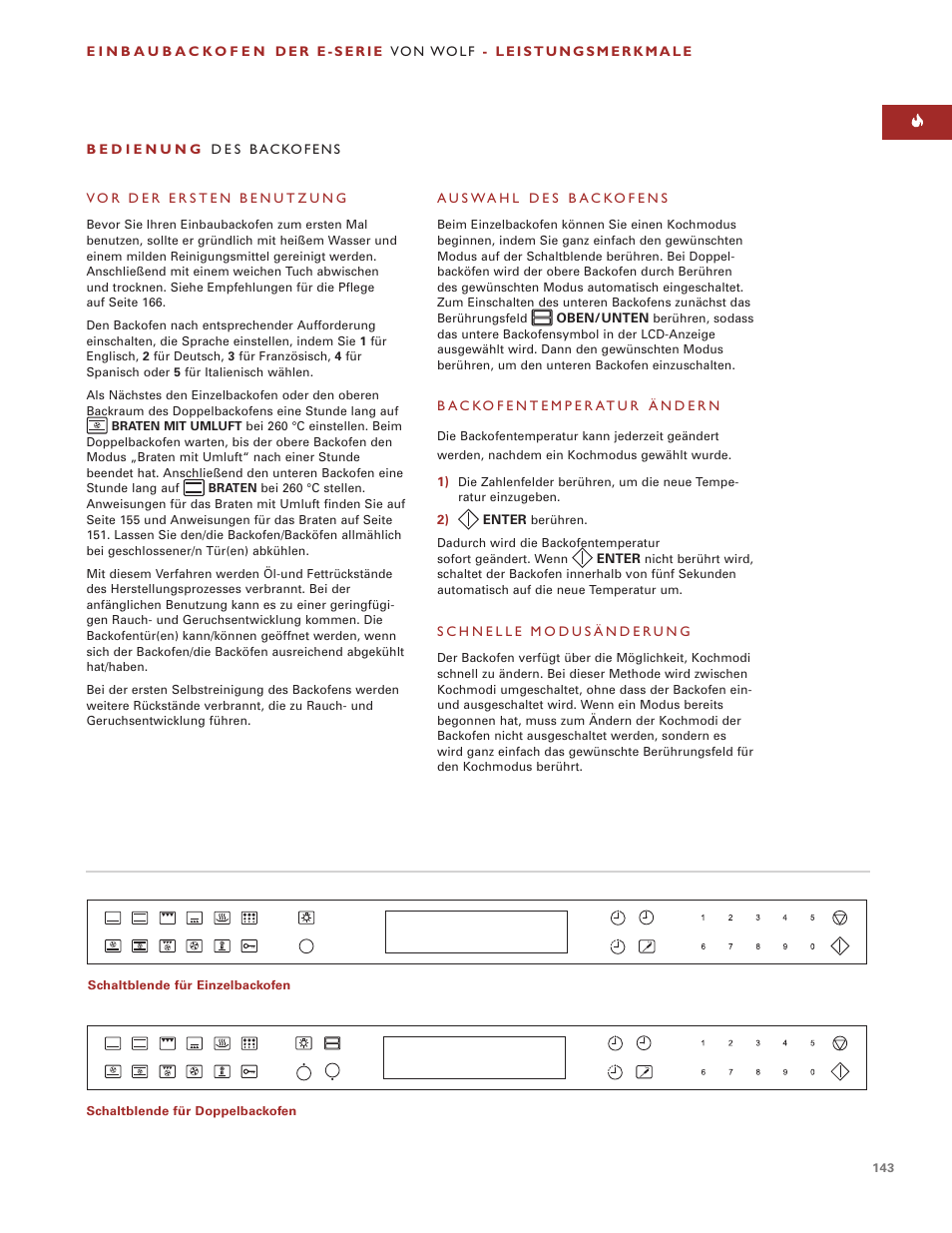 Wolf ICBSO30-2F/S User Manual | Page 143 / 169