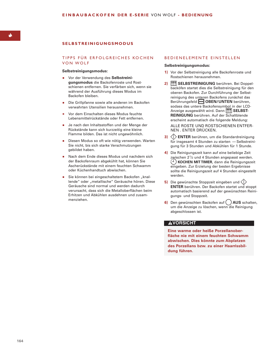 Wolf ICBSO30-2F/S User Manual | Page 164 / 169