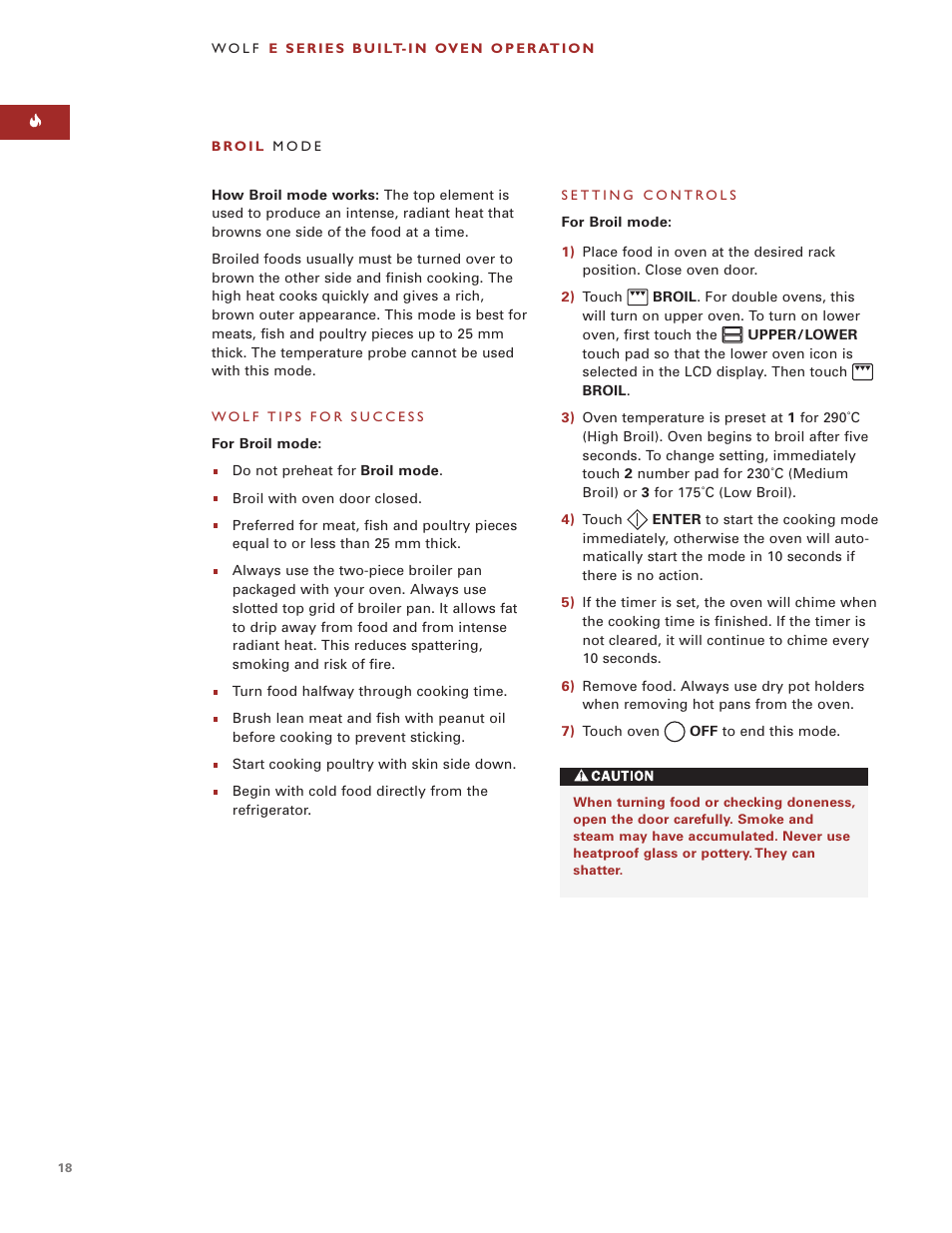 Wolf ICBSO30-2F/S User Manual | Page 18 / 169