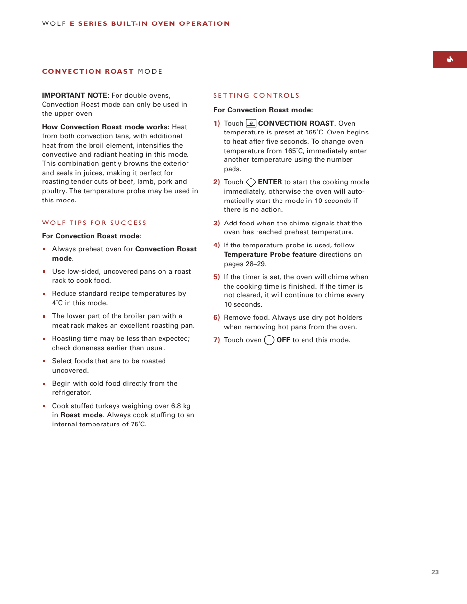 Wolf ICBSO30-2F/S User Manual | Page 23 / 169