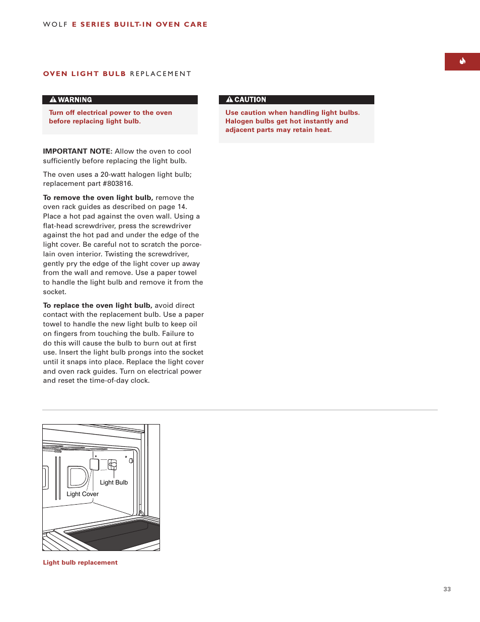 Wolf ICBSO30-2F/S User Manual | Page 33 / 169