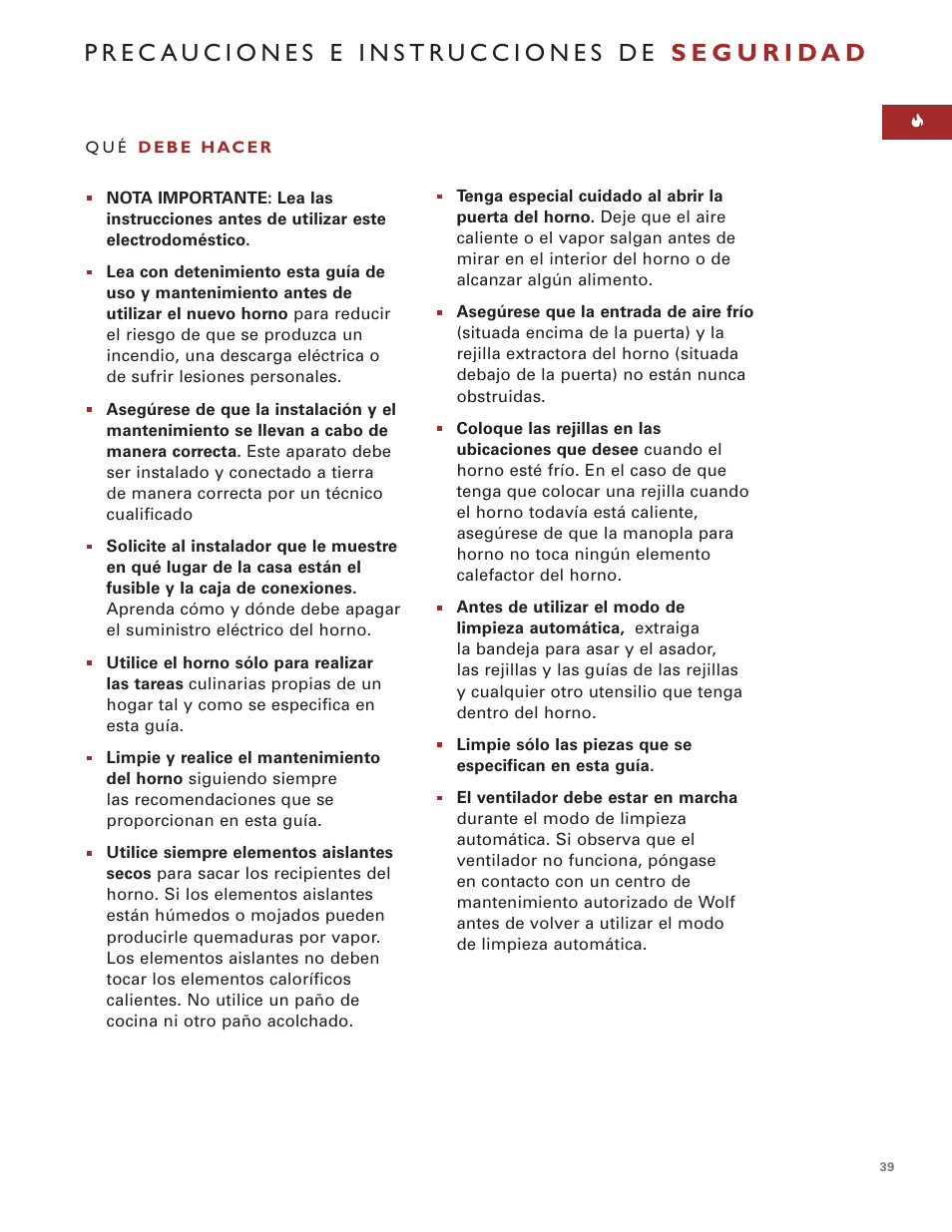 Wolf ICBSO30-2F/S User Manual | Page 39 / 169