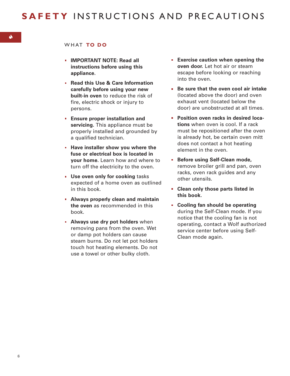 Wolf ICBSO30-2F/S User Manual | Page 6 / 169