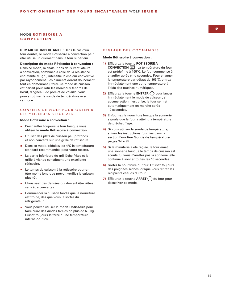 Wolf ICBSO30-2F/S User Manual | Page 89 / 169