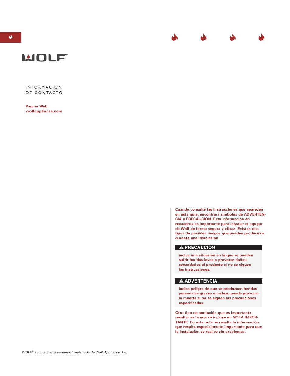 Wolf Multi-Function Cooktop User Manual | Page 15 / 63