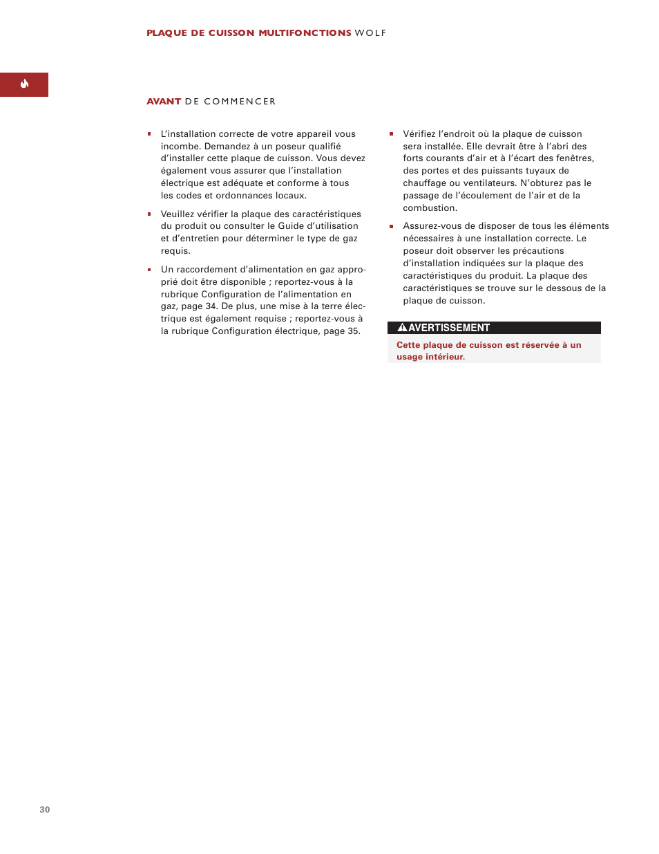 Wolf Multi-Function Cooktop User Manual | Page 29 / 63