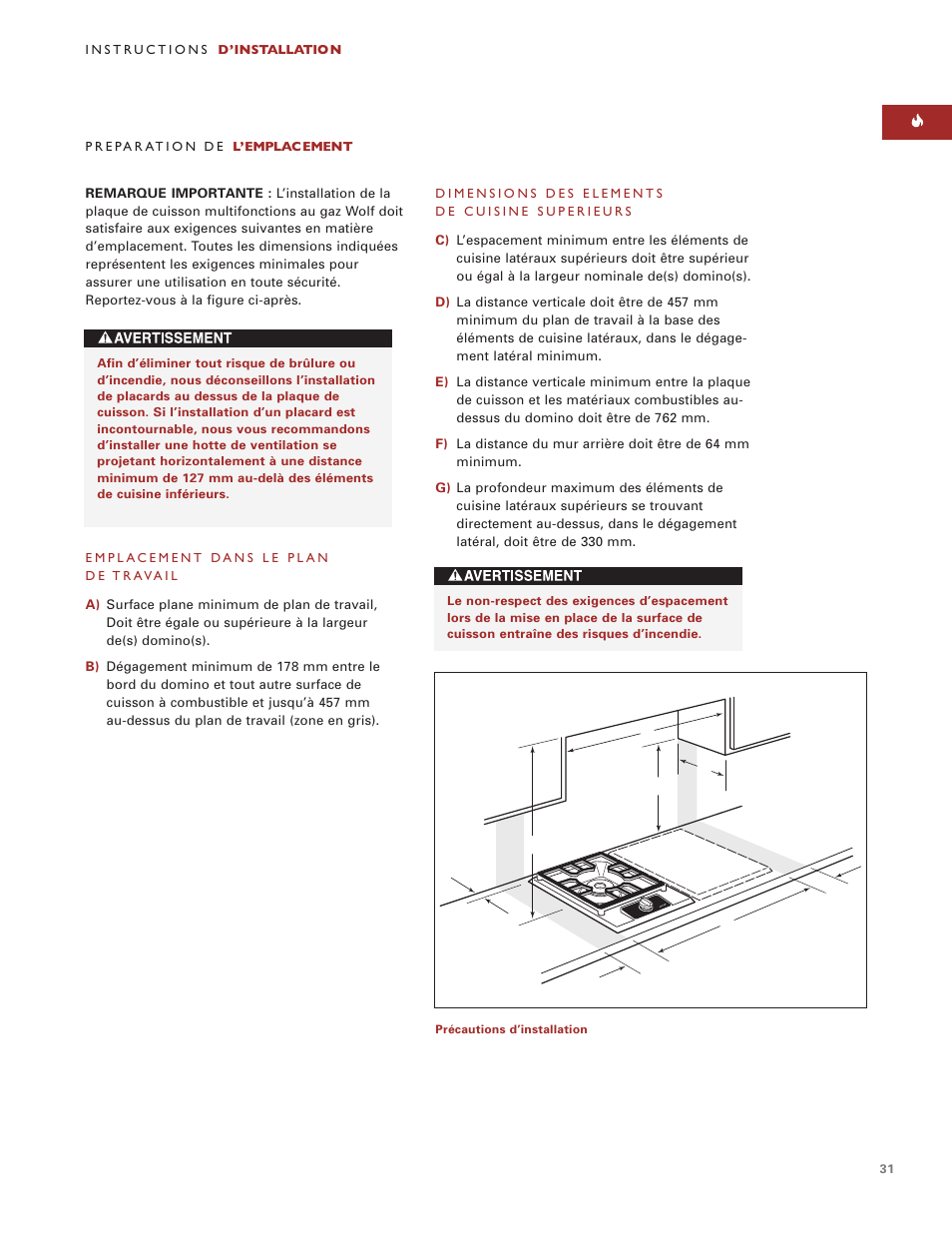 Wolf Multi-Function Cooktop User Manual | Page 30 / 63