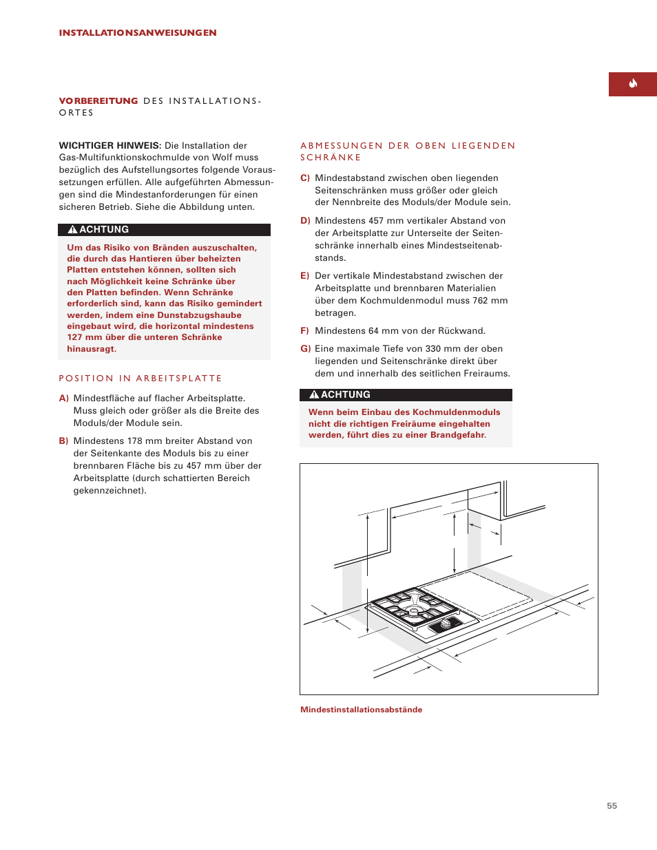 Wolf Multi-Function Cooktop User Manual | Page 54 / 63