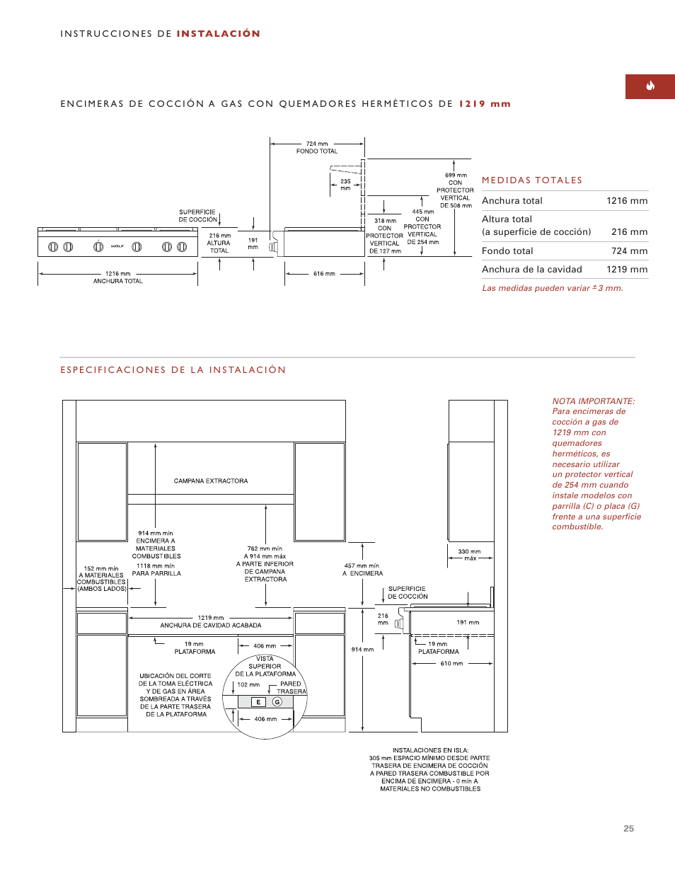Wolf ICBSRT304 User Manual | Page 25 / 74