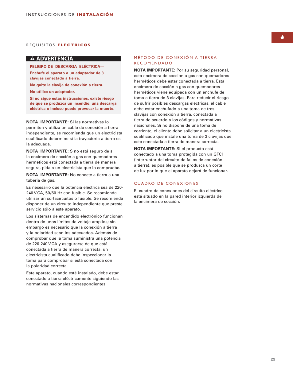Wolf ICBSRT304 User Manual | Page 29 / 74