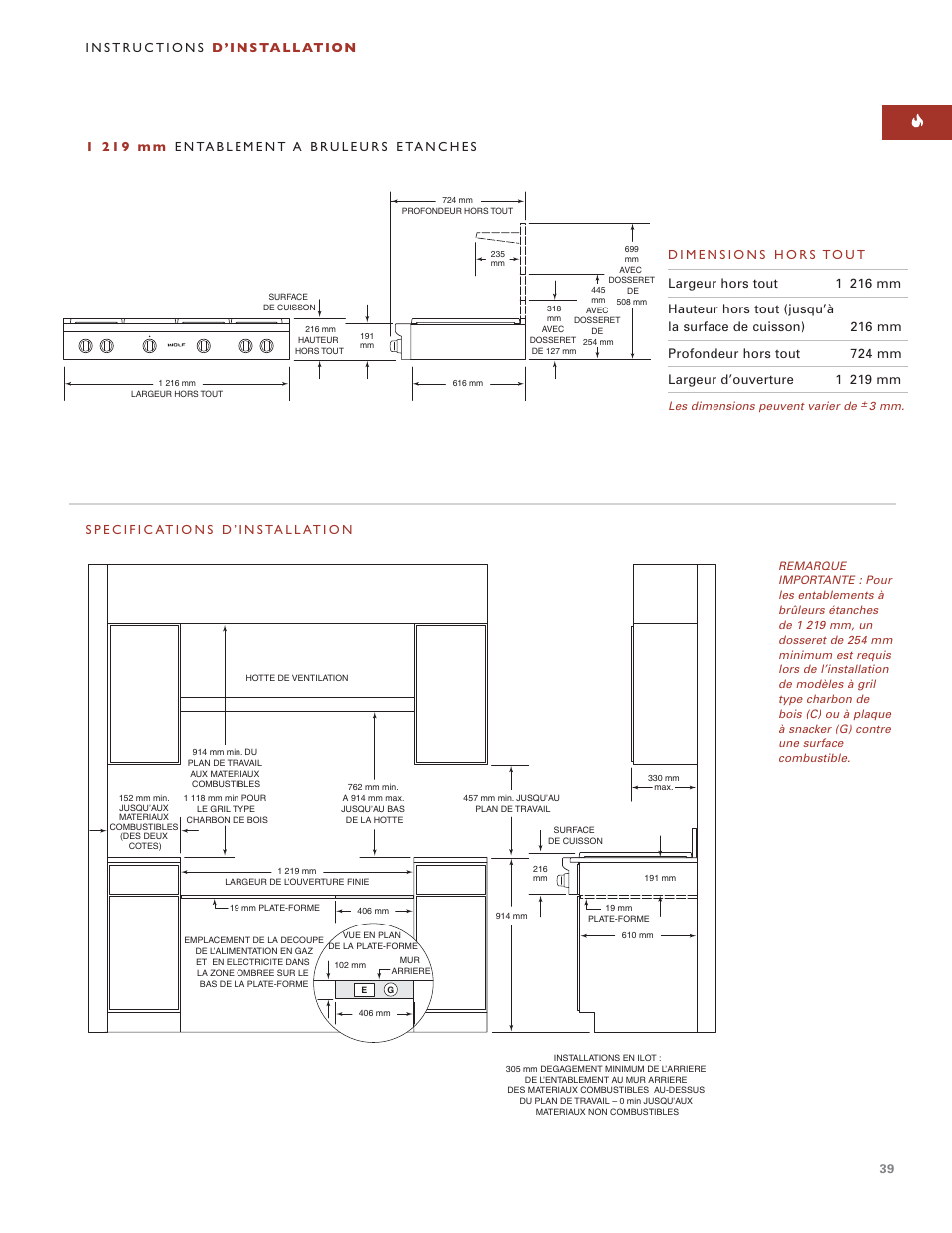 Wolf ICBSRT304 User Manual | Page 39 / 74