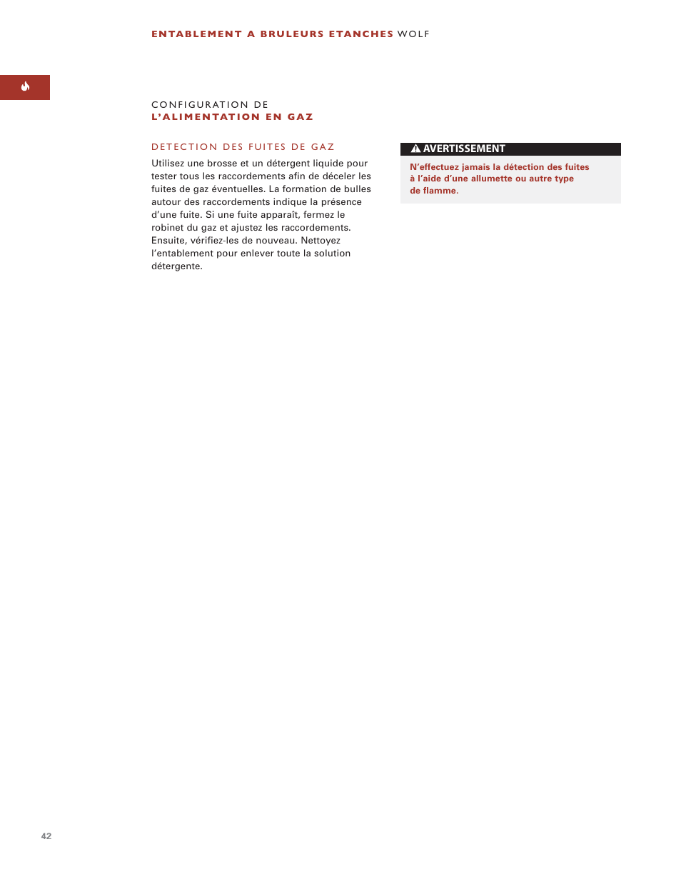 Wolf ICBSRT304 User Manual | Page 42 / 74