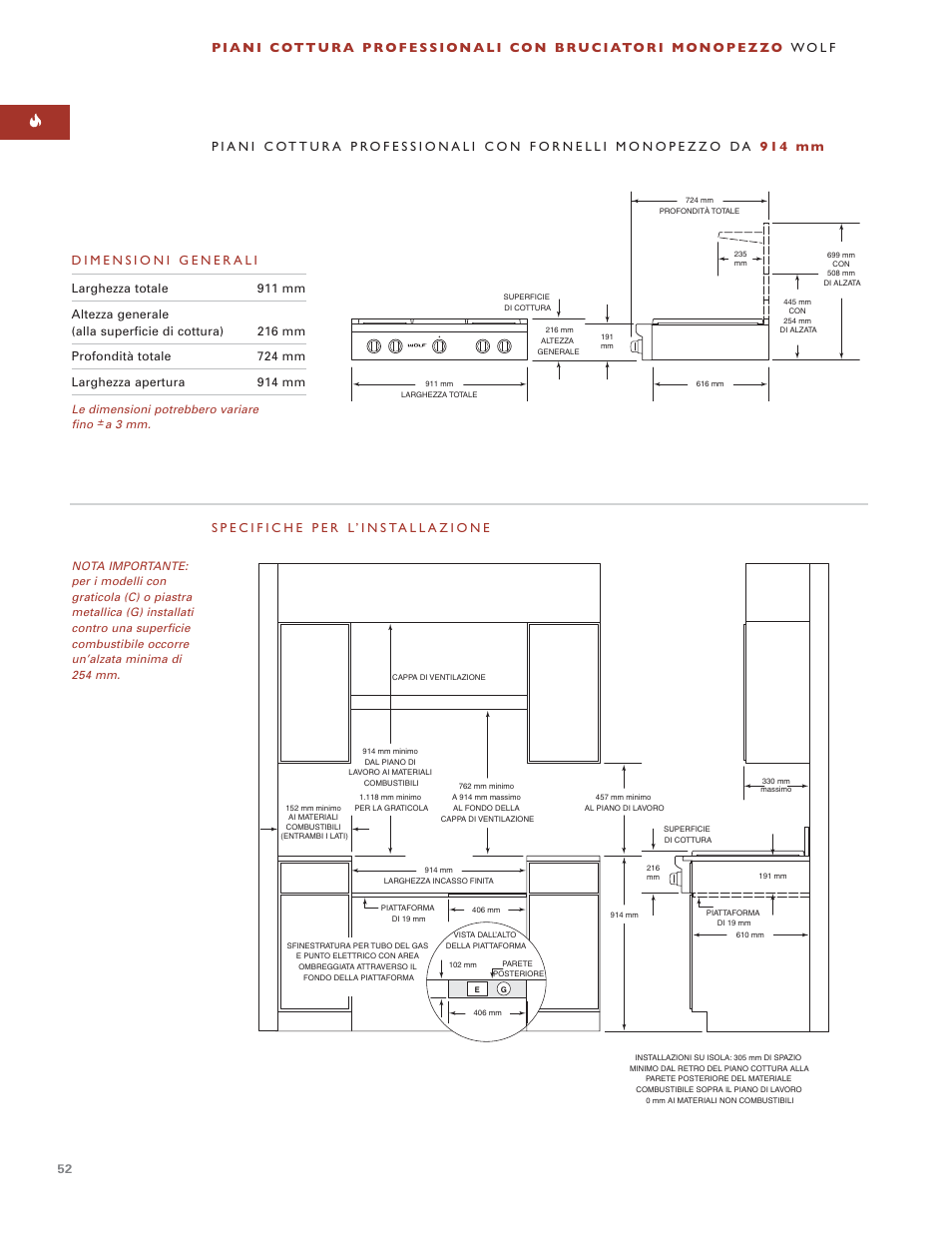 Wolf ICBSRT304 User Manual | Page 52 / 74