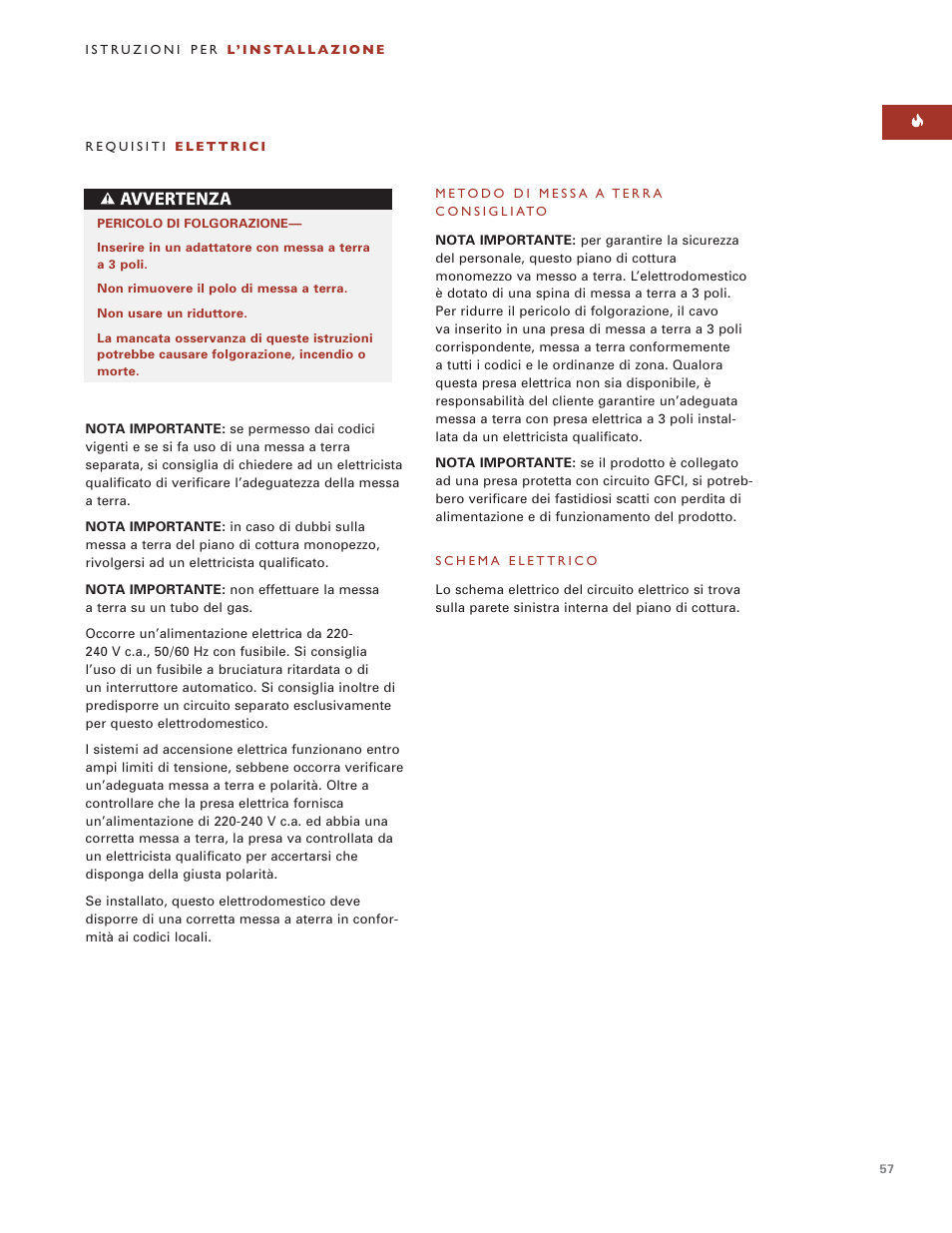Wolf ICBSRT304 User Manual | Page 57 / 74