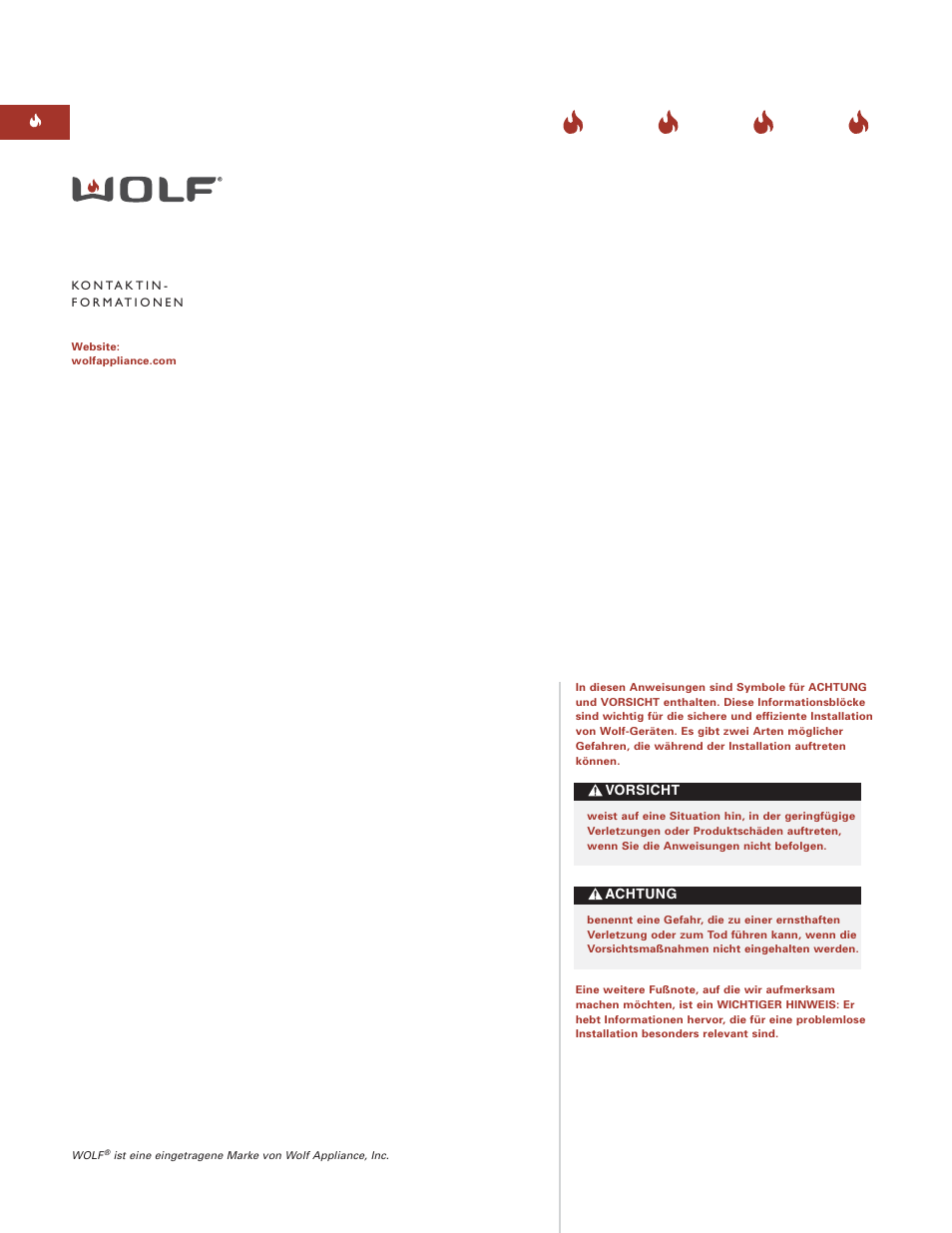 Wolf ICBSRT304 User Manual | Page 60 / 74