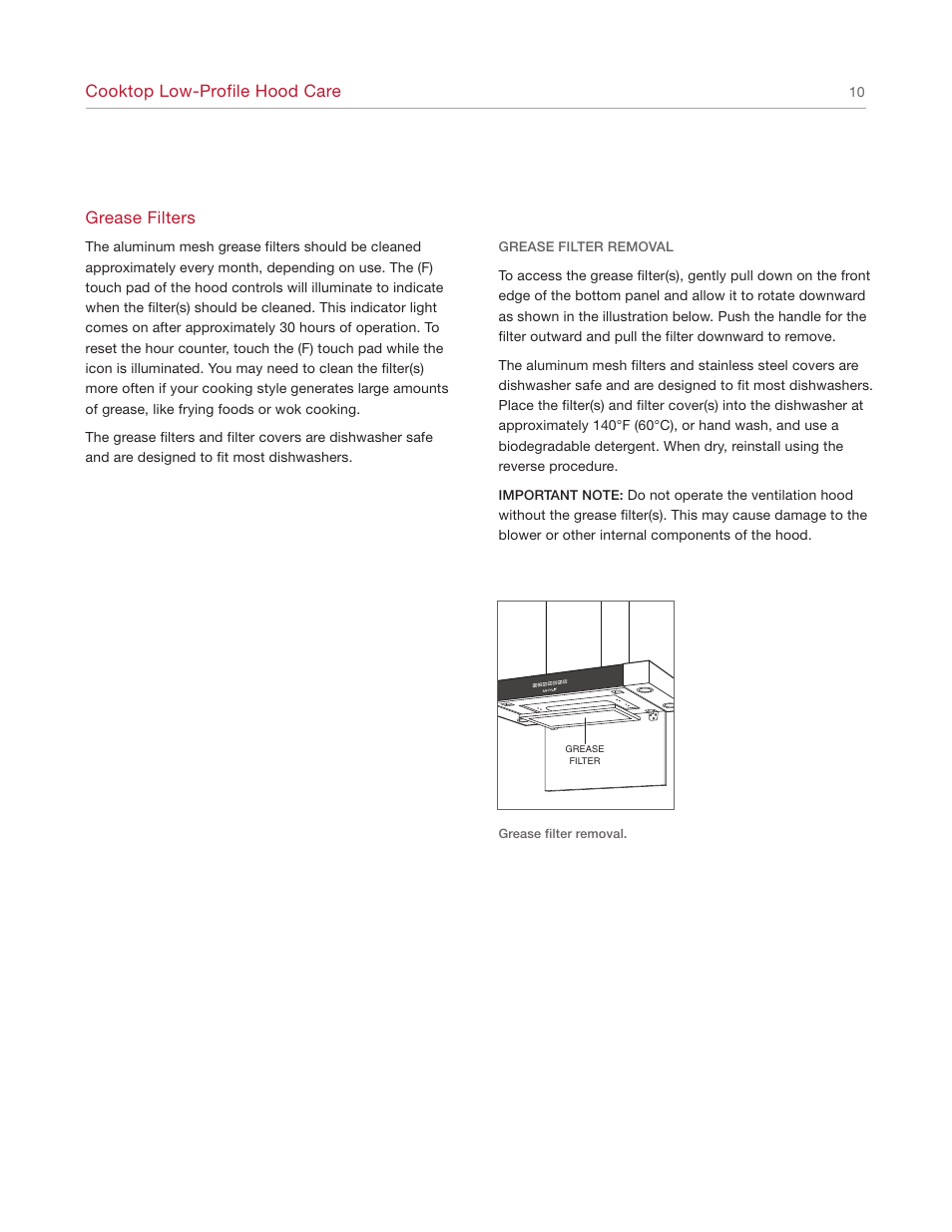Wolf CTEWH45 User Manual | Page 10 / 16