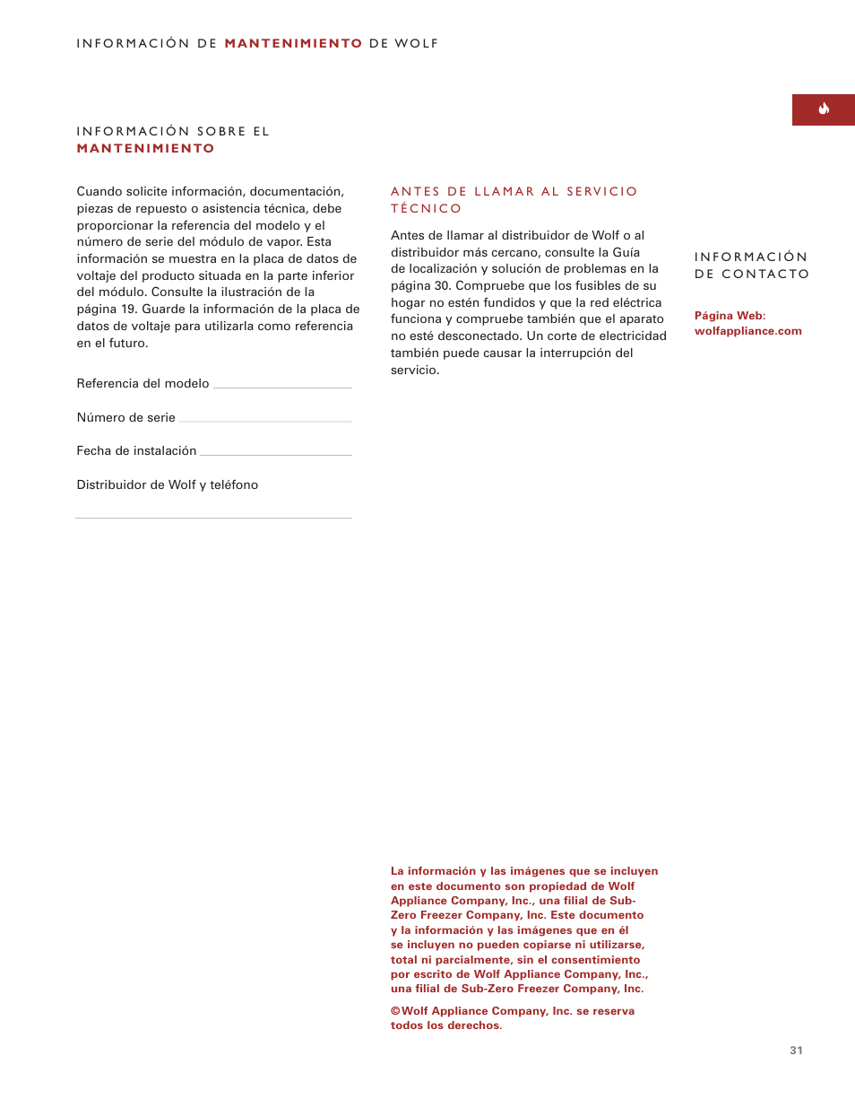 Wolf Steamer User Manual | Page 30 / 59